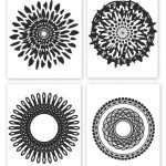 Free Printable Collection Of Modern Black And White Prints | Free   Free Black And White Printables