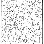 Free Printable Colornumber Coloring Pages | Colornumber   Free Printable Color By Number