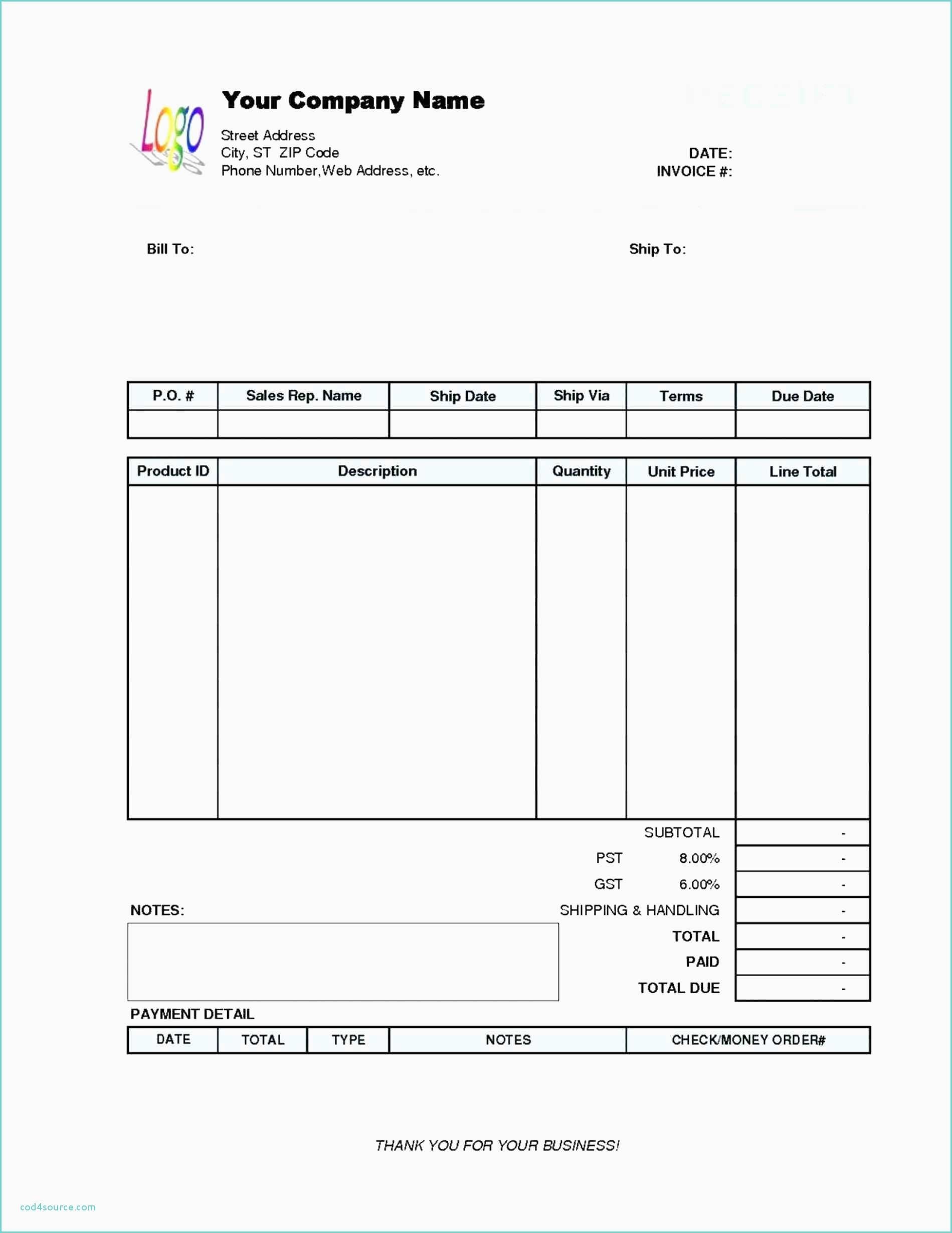 Free Printable Contractor Invoice Best Of Free Printable Checks - Free Printable Checks Template