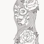 Free Printable Day Of The Dead Coloring Pages   Best Coloring Pages   Free Printable Day Of The Dead Coloring Pages