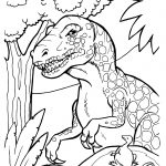 Free Printable Dinosaur Coloring Pages | Clip And Color Part Two   Free Printable Dinosaur Coloring Pages
