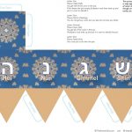 Free Printable Dreidel Pattern For Dreidel Paper Game | The Shower   Free Printable Dreidel Template