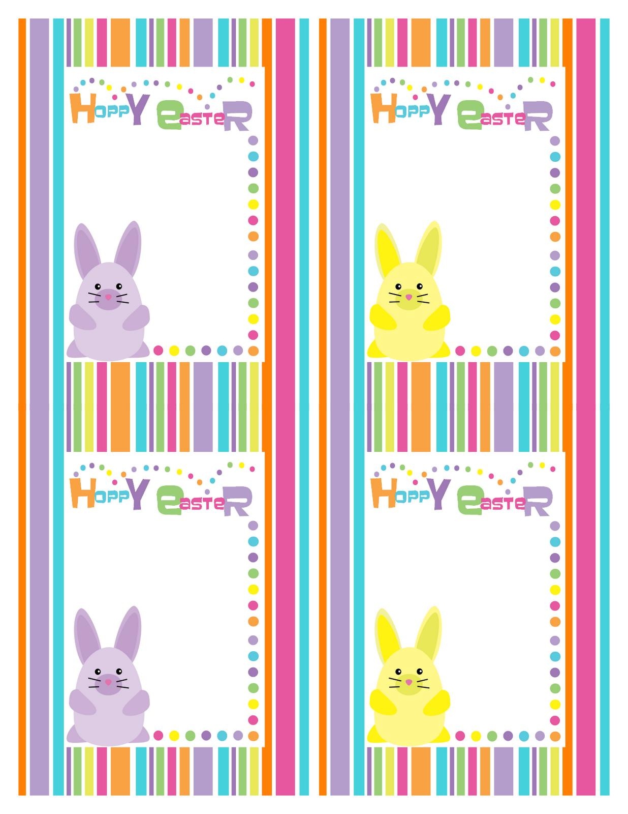 Free Printable Easter Tags – Hd Easter Images - Free Easter Name Tags Printable