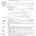 Free Printable Employment Contract Sample Form (Generic) | Sample   Free Printable Employment Contracts