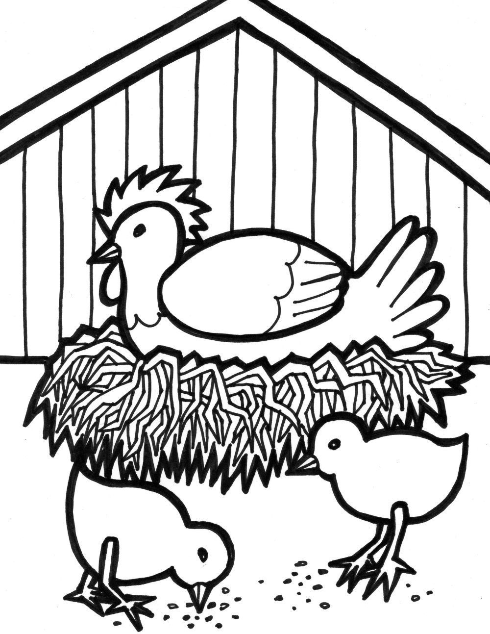 Free Printable Farm Animal Coloring Pages For Kids | Jameson | Farm - Free Printable Animal Coloring Pages