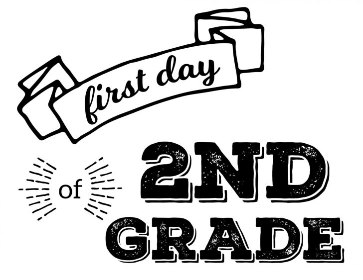 First Day Of Fourth Grade Free Printable