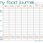 Free Printable Food Journal | Ellipsis   Free Printable Food Journal