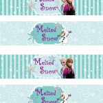 Free Printable Frozen Labels.   Oh My Fiesta! In English   Free Printable Disney Address Labels