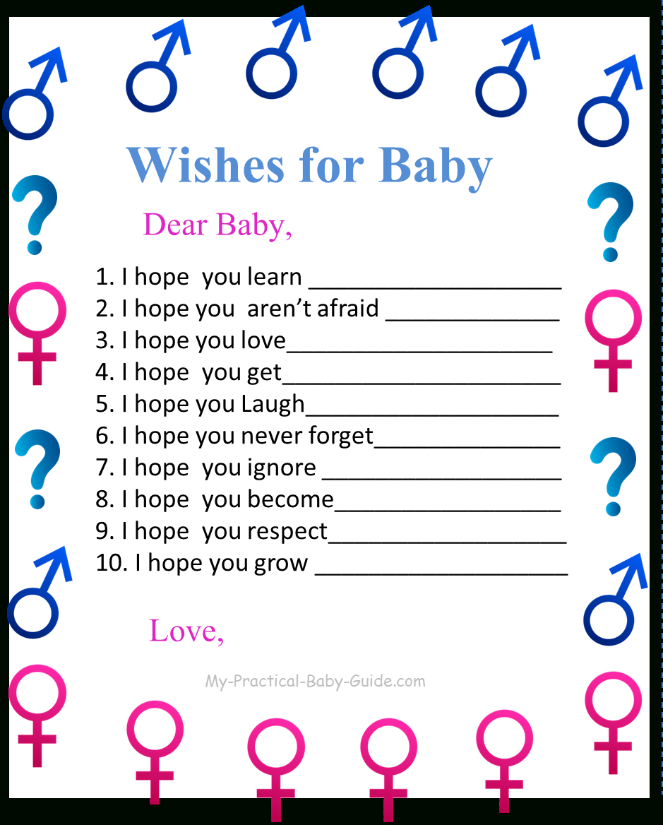 Free Printable Gender Reveal Games - When - Image Results - Free Printable Gender Reveal Games