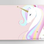 Free Printable Golden Unicorn Birthday Invitation Template | Party   Free Printable Unicorn Birthday Invitations