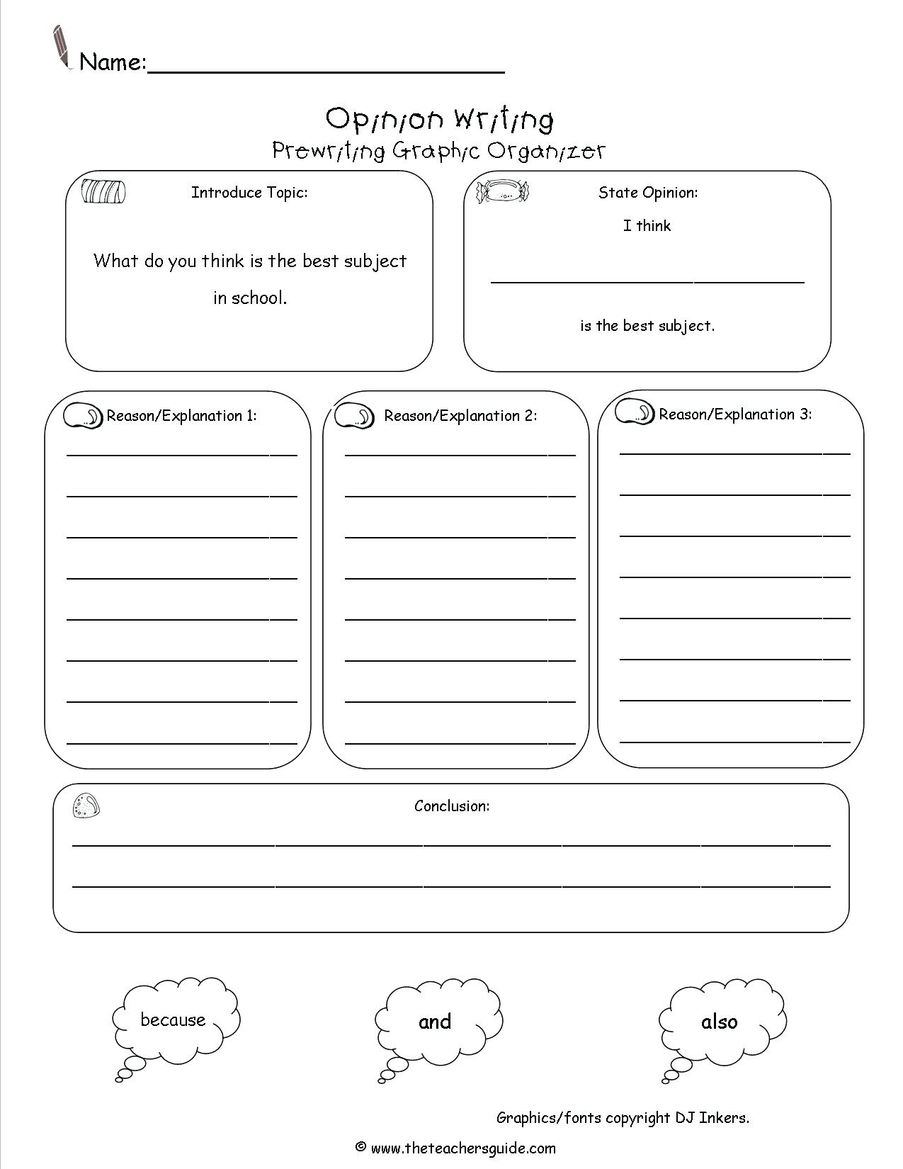 Free Printable Graphic Organizers (90+ Images In Collection) Page 1 - Free Printable Graphic Organizers