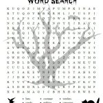 Free Printable Halloween Activities For First Graders | Halloween   Free Printable Halloween Word Search
