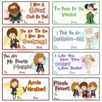 Free Printable Harry Potter Valentines | Being Genevieve   Free Harry Potter Printables