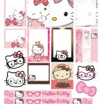 Free Printable Hello Kitty Planner Stickers From Victoria Thatcher   Hello Kitty Name Tags Printable Free
