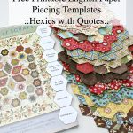 Free Printable Hexagon English Paper Piecing Template | Epp Quilts   Free Printable Paper Piecing Patterns For Quilting