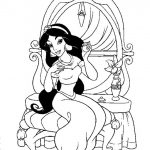 Free Printable Jasmine Coloring Pages For Kids | Disney Coloring   Free Printable Princess Jasmine Coloring Pages