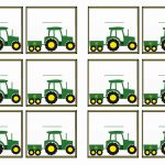 Free Printable John Deer Tractor Themed Name Tags | Themed Name Tags   Free Printable John Deere Food Labels