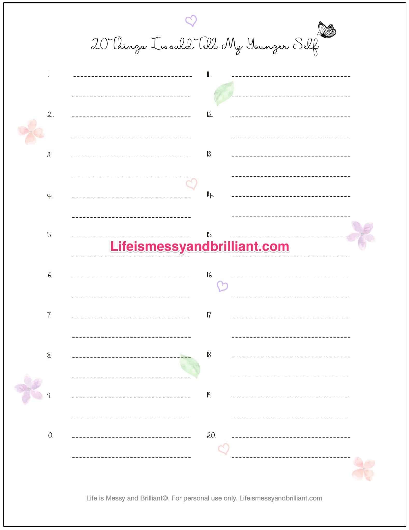 Free Printable Journal Templates | Room Surf - Free Printable Journal Pages Lined