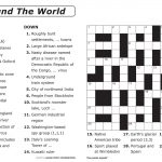 Free Printable Large Print Crossword Puzzles | M3U8   Free Printable Easy Fill In Puzzles