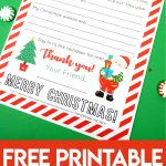 Free Printable Letter To Santa   Happiness Is Homemade   Free Printable Letters From Santa