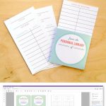 Free Printable Library Cards | Printables | The Best Downloads   Free Printable Library Card Template