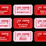 Free Printable Love Coupons For Couples On Valentine's Day! | Catch   Free Printable Date Night Coupon