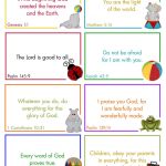 Free Printable Lunchbox Bible Verse Cards | Printables | Preschool   Free Printable Bible Verses For Children