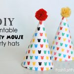Free Printable Mickey & Minnie Mouse Party Hats | Posh Tart   Free Printable Party Hat