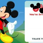 Free Printable Mickey Mouse Invitations   Exclusive | Free   Free Printable Mickey And Minnie Mouse Invitations