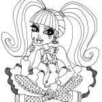 Free Printable Monster High Coloring Pages For Kids | Humor That I   Monster High Free Printable Pictures