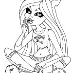 Free Printable Monster High Coloring Pages For Kids | Mhigh   Monster High Free Printable Pictures