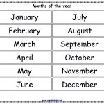 Free Printable Months Of The Year Chart | Alivia Learning Folder   Months Of The Year Printables Free