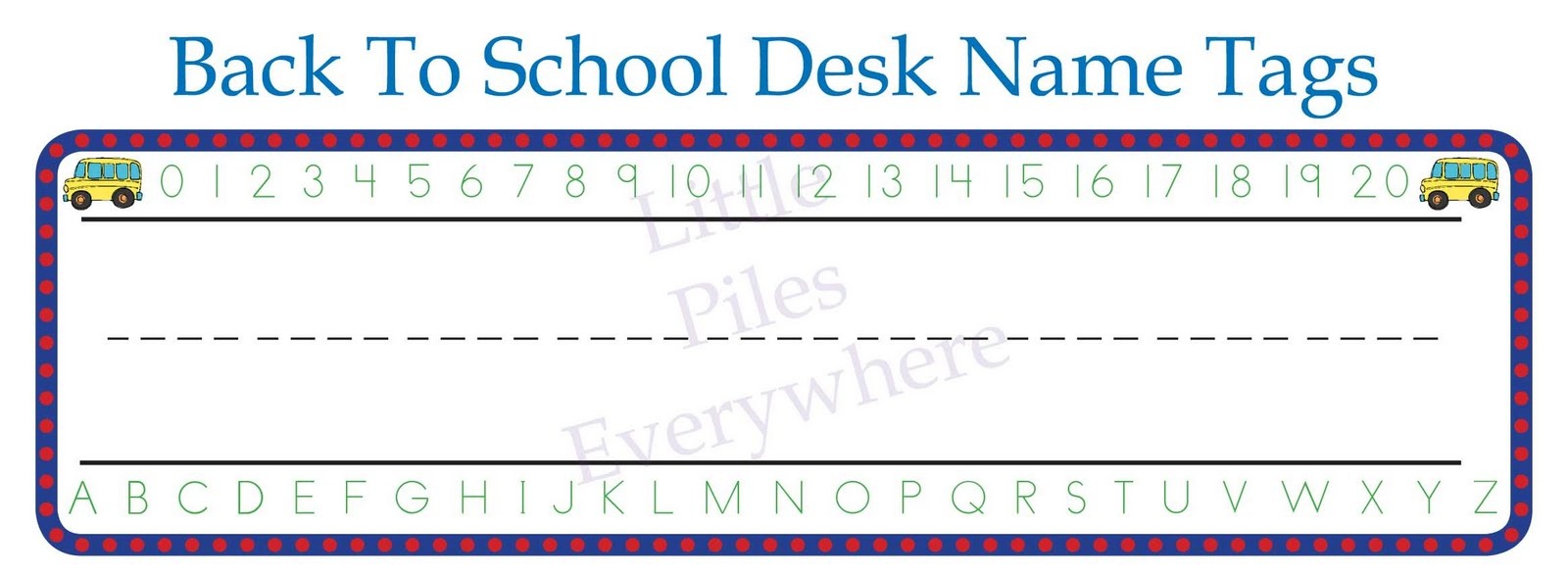 Free Printable Name Tags For Classroom Desks - Hostgarcia - Free Printable Name Tags For School Desks