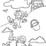 Free Printable Nursery Rhymes Coloring Pages For Kids | Color Sheets   Free Printable Nursery Rhyme Coloring Pages