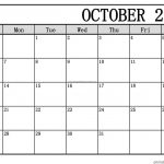 Free Printable October 2019 Calendar Templates | Free Printables 2019   Free October Printables