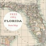 Free Printable Old Map Of Florida From 1885. #map #usa | Maps And   Free Printable Maps