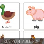 Free Printable Pdf Farm Animals Flashcards | Julianna | Farm Animals   Free Printable Farm Animal Flash Cards