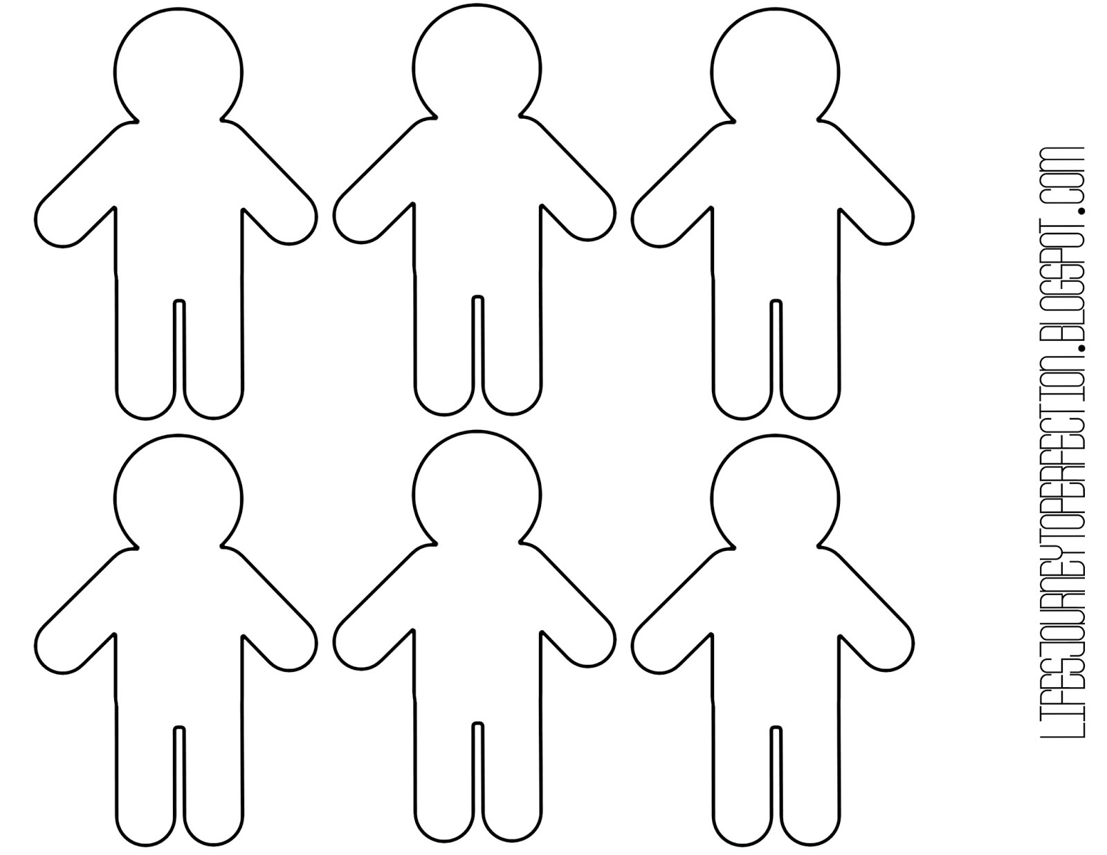 Free Printable People Cliparts, Download Free Clip Art, Free Clip - Free Printable Person Template