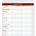 Free Printable Personal Budget Worksheet | Free Printable Holiday   Free Printable Household Expense Sheets