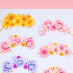 Free Printable Photo Booth Flower Crown Props For Your Wedding   Free Printable Photo Booth Props Bridal Shower