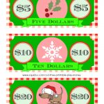 Free Printable Play Money Kids Will Love | Elf On A Shelf   Christmas Money Wallets Free Printable