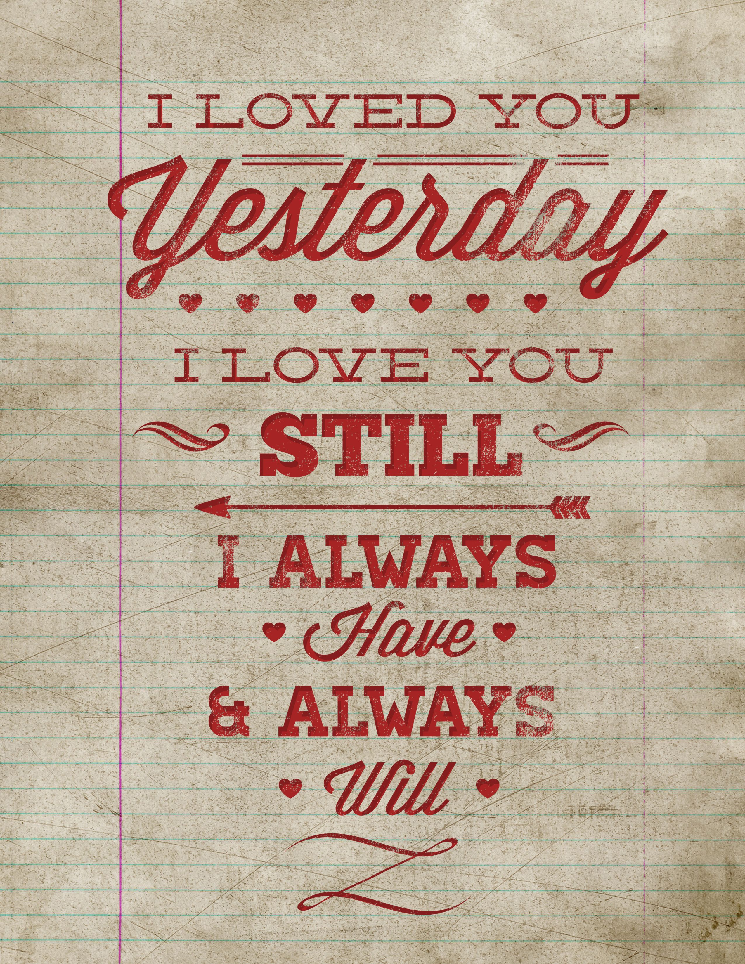 Free Printable Poster – Vintage Valentine Wall Art | Valentine&amp;#039;s Day - Free Printable Typography Posters