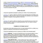 Free Printable Power Of Attorney Form Washington State   Form   Free Printable Power Of Attorney Form Washington State