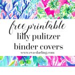 Free Printable Preppy Lilly Pulitzer Binder Covers | Craft Lovely   Free Printable Binder Covers Lilly Pulitzer