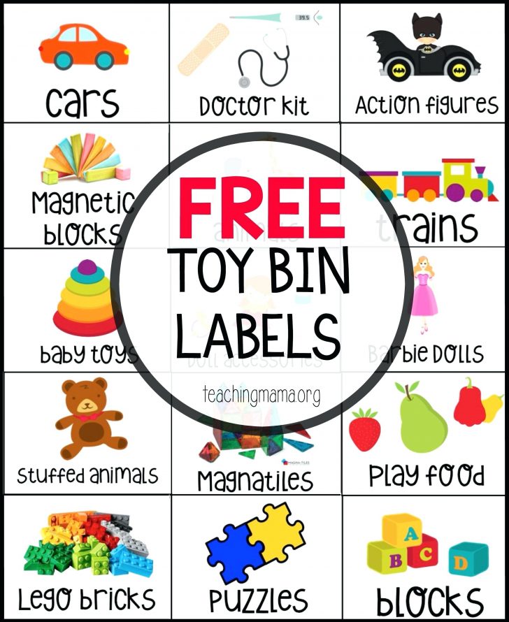 Free Printable Center Signs For Pre K