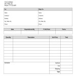 Free Printable Purchase Order Form | Purchase Order | Shop | Order   Free Printable Work Order Template