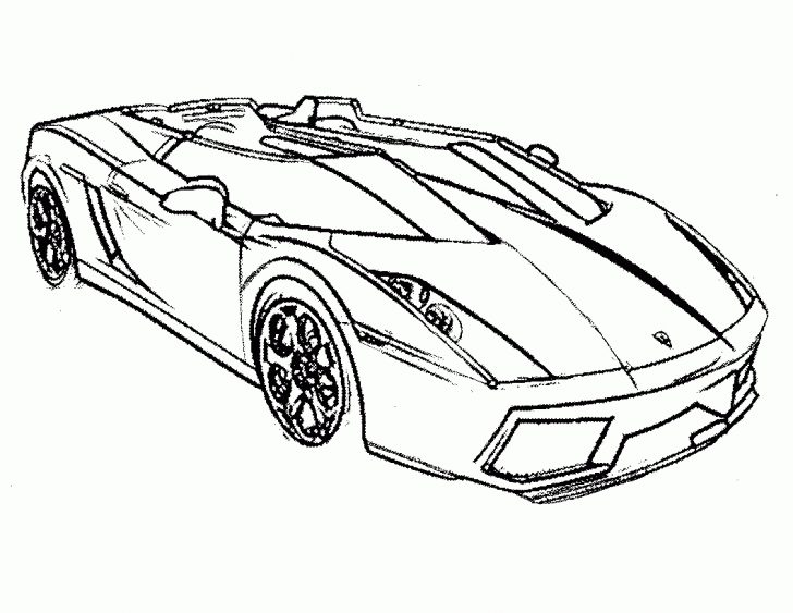 Cars Colouring Pages Printable Free