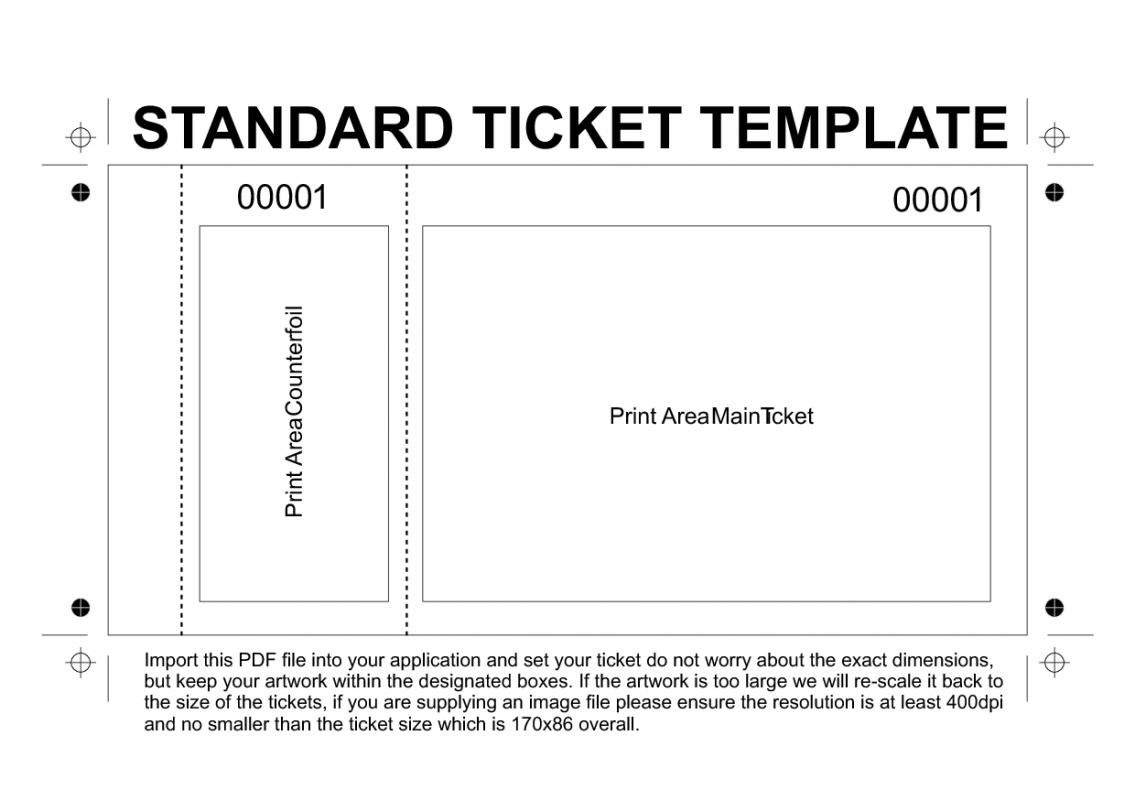 Free Printable Raffle Tickets Template | Template | Ticket Template - Free Printable Raffle Ticket Template