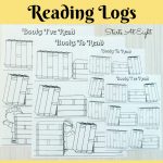 Free Printable Reading Logs ~ Full Sized Or Adjustable For Your   Free Printable Story Books For Grade 1