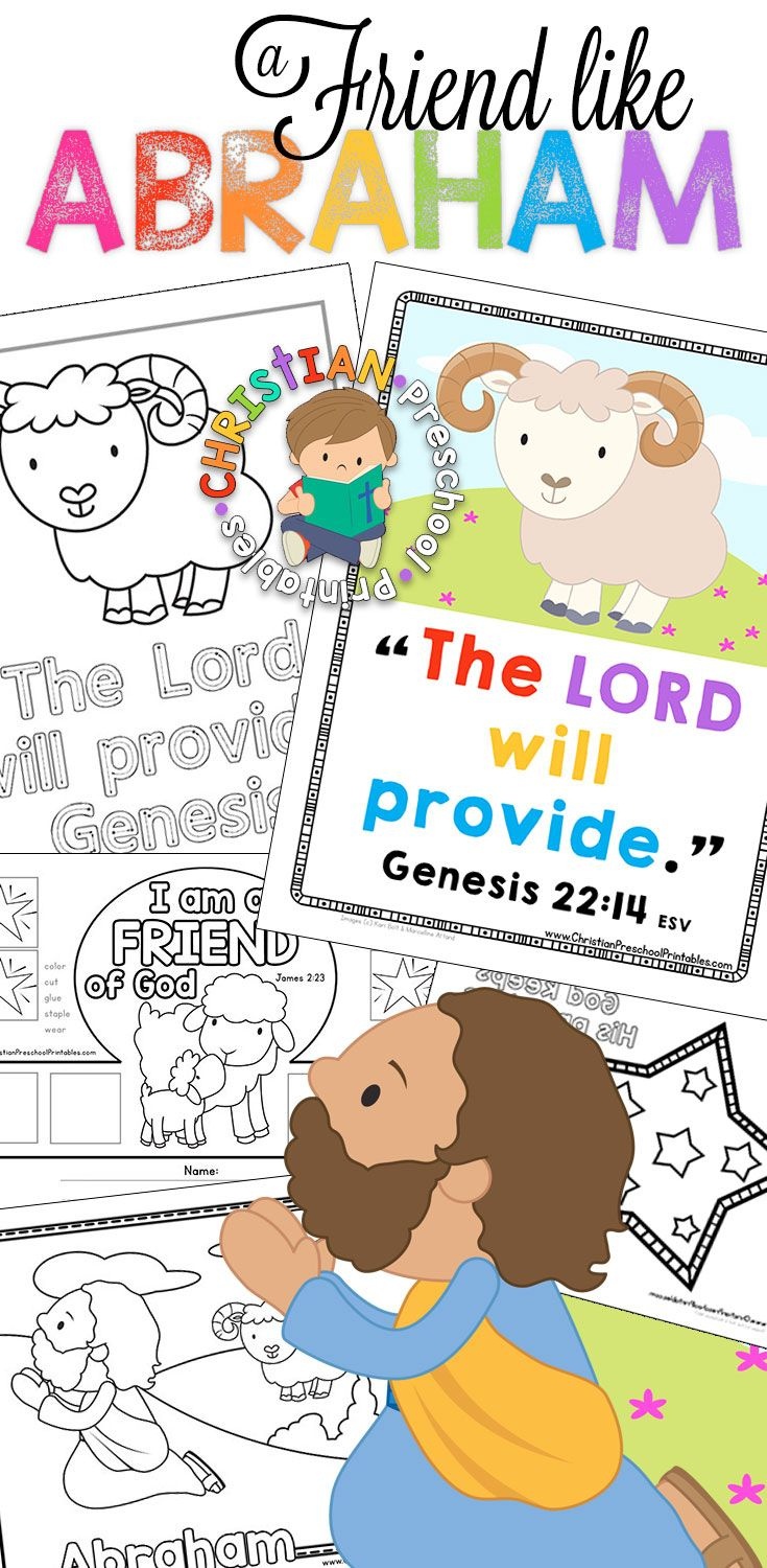 Free Printable Resources For You Abraham Bible Lessons! Bible Verse - Bible Lessons For Toddlers Free Printable